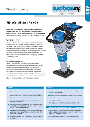 Benzinli ve Dizel Çekiçler weber mt SRV 650