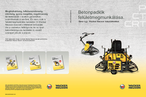 Ride-on Double Trowels Wacker Neuson CRT 36-25 WK