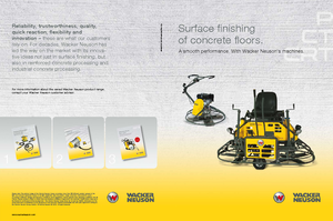 Ride-on Double Trowels Wacker Neuson CRT 36-25 WK
