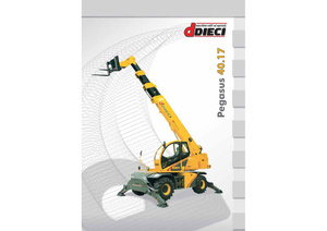 Rotating telehandlers Dieci Pegasus 40.17