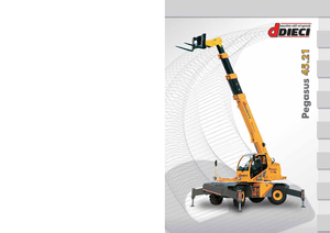 Üst yapılı teleskopik yükleyiciler Dieci Pegasus 45.21