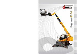 Rotating telehandlers Dieci Pegasus 60.16