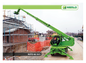 Rotating telehandlers Merlo Roto 40.18 S