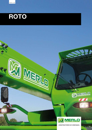 Rotating telehandlers Merlo Roto 40.25 MCSS