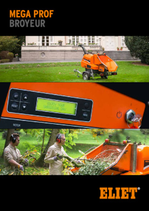 Wood Chippers Eliet Mega Prof