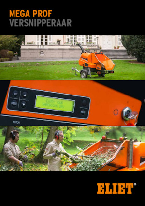 Wood Chippers Eliet Mega Prof