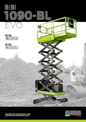 Crawler scissor lifts Almac Bibi 1090-BL