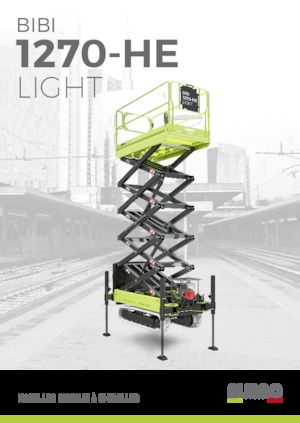 Crawler scissor lifts Almac Bibi 1270-HE 