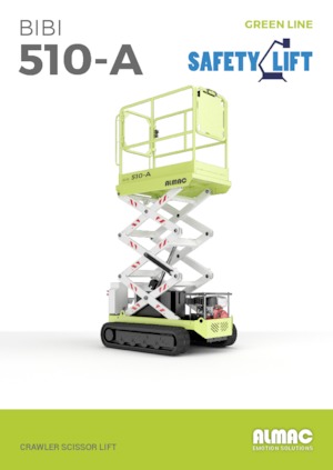 Crawler scissor lifts Almac Bibi 510-A 