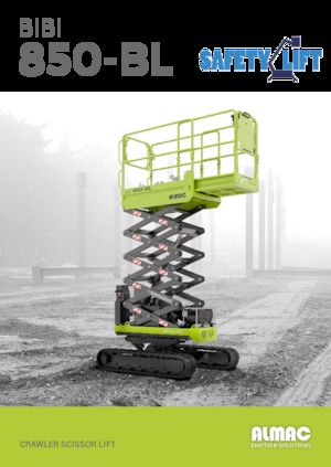 Crawler scissor lifts Almac Bibi 850-BL