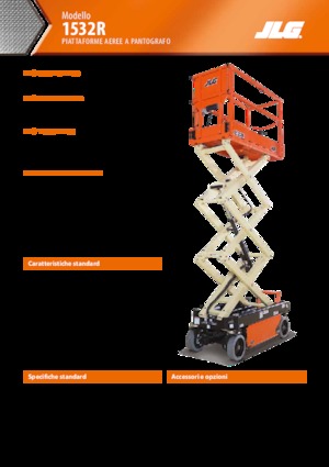 Wheeled scissor lifts JLG 1532R