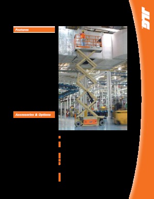 Wheeled scissor lifts JLG 2030 ES