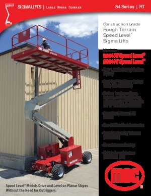Wheeled scissor lifts MEC 3084RT