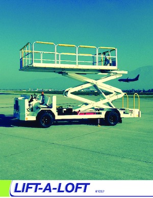 Tekerlekli makas asansörleri Lift-A-Loft APX20