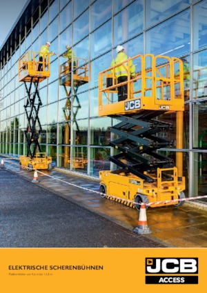 Wheeled scissor lifts JCB S1530E 