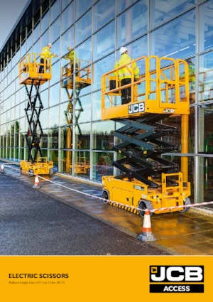Wheeled scissor lifts JCB S1530E 
