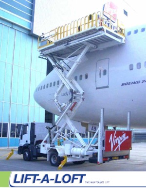 Wheeled scissor lifts Lift-A-Loft TMX32-15