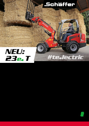 Elektrikli tekerlekli yükleyiciler Schäffer 23e T 
