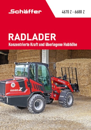Yard loader Schäffer 4670 Z 