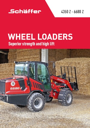 Tekerlekli yükleyiciler Schäffer 5680 Z