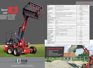 Yard yükleyici Ostler K3