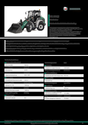 Yard loader Kramer KL19.5L