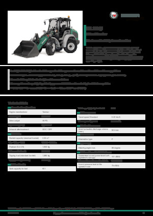 Yard loader Kramer KL19.5L