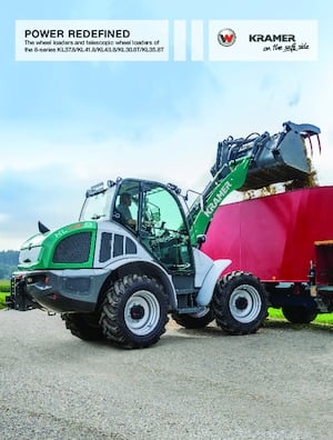 Yard loader Kramer KL35.8T 