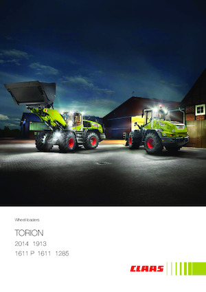 Yard loader Claas Torion 2014