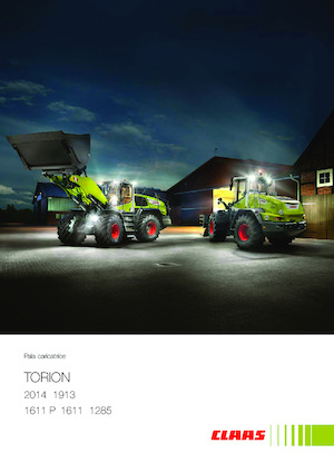 Yard loader Claas Torion 2014