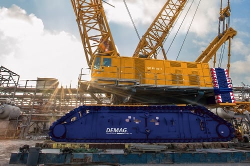Demag CC 8800-1 - Le 10 gru terrestri più alte del mondo