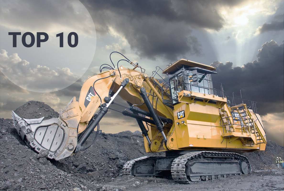 World's Top 10 largest hydraulic excavators