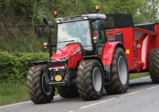 4WD Tractors Massey Ferguson MF 5455-4 Lader