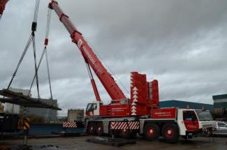 Tadano ATF400G-6 crane - load chart, specs & dimensions (2011