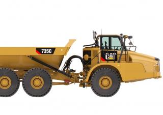 Articulated Dump Trucks Caterpillar 735C