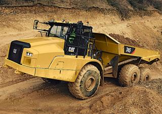 Articulated Dump Trucks Caterpillar 745