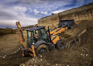 Backhoe Loaders Case 580ST 