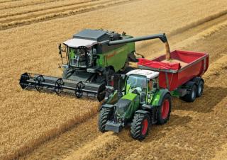 Biçer döver Fendt 5225 E Rice