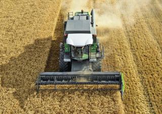 Biçer döver Fendt 5225 E Rice