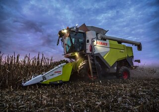 Biçer döver Claas Evion 450 Maxi    