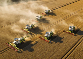 Biçer döver Claas Lexion 8500 Terra Trac  