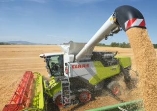 Biçer döver Claas Trion 660 Terra Trac   