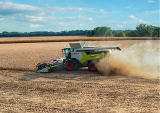 Biçer döver Claas Trion 740