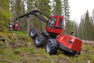 Orman makineleri Biçerdöverler Komatsu 931.1