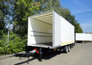 Trailers Enclosed Box Trailers Möslein TKO105 D-L 7 m