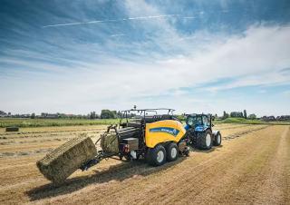Büyük kare balyalayıcı + yüksek yoğunluklu balya makineleri New Holland BB 890 RC Plus