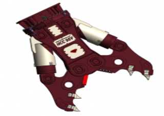 Attachments Concrete Crushers Hydra Ram HCC-6V*