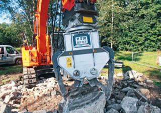Attachments Concrete Crushers VTN HP02+ 