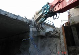 Attachments Concrete Crushers Dehaco MS 140R