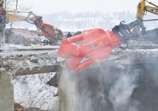 Attachments Concrete Crushers WIMMER TC 1100 U